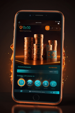 Smartphone avec appli casino Afkspin